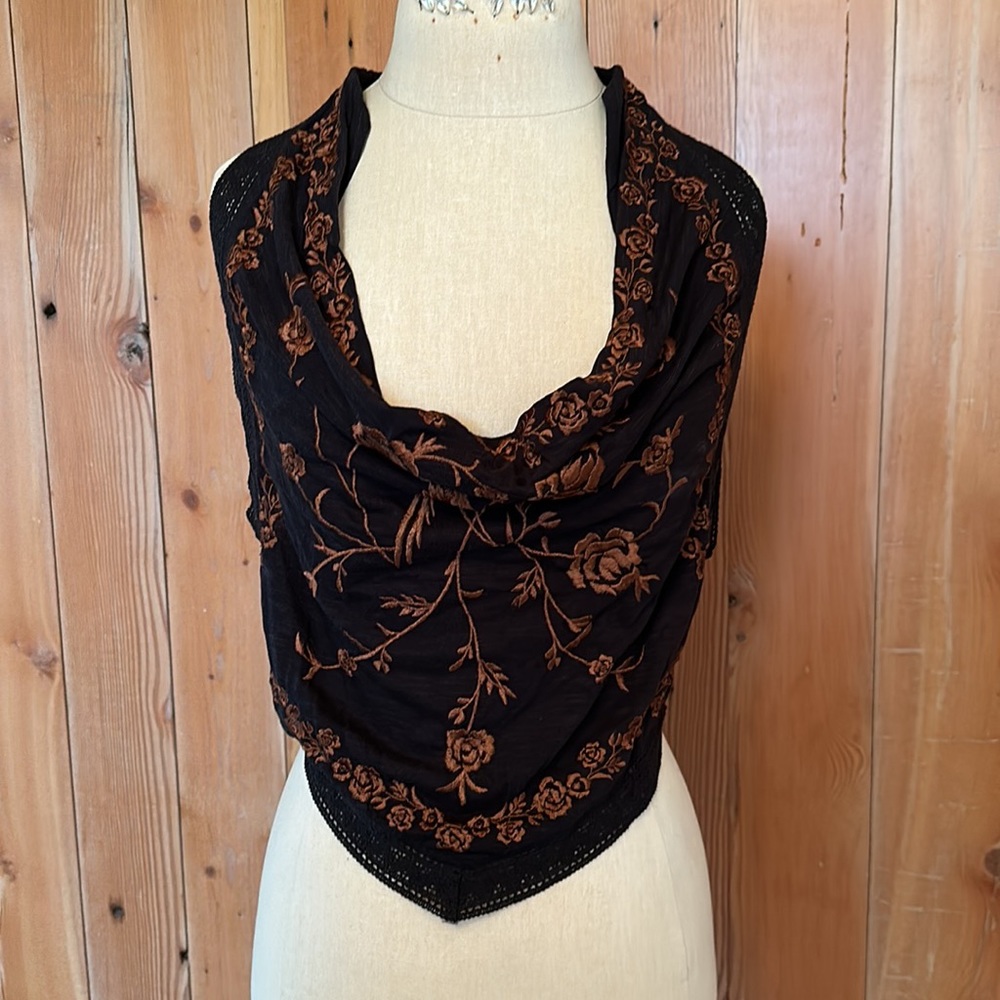 Free People Cowl-neck Tank
